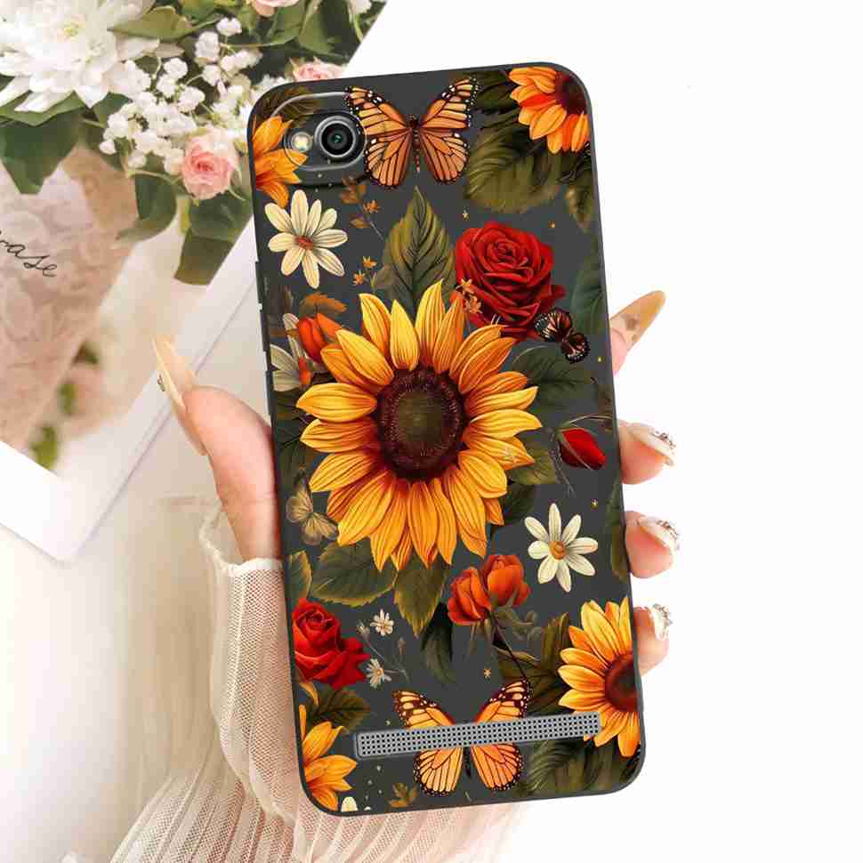 For Xiaomi Redmi 5A Case Fashion Cartoon Print Soft Silicone Cover For Redmi 5A MCG3B MCI3B Phone Protective Cases