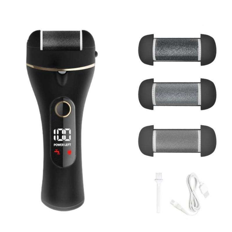 Rechargeable Foot Grinder Having Two Speed Modes And Ergonomic Design Perfect For Dry Cracked Heels Removal
