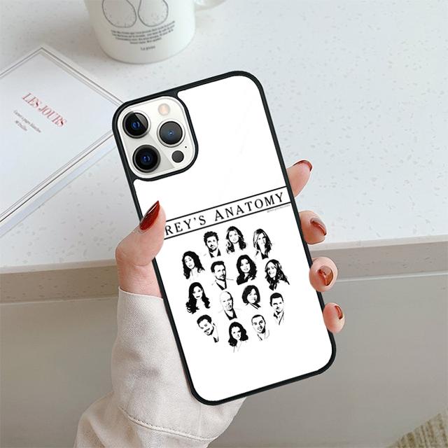 

Grey s Anatomy Phone Case For iPhone 17 Air 14 15 16 13 12 Cover For Apple 14 15 16 Pro Max 6S Plus Coque iPhone 13