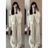 Women's High-End Winter Chenille Cotton Stand-Up Collar Knit Jacket