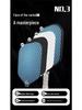 HTPICK Ensemble de raquettes de pickleball en fibre de carbone T300 pour adultes et enfants - Niveau compétition Pro.