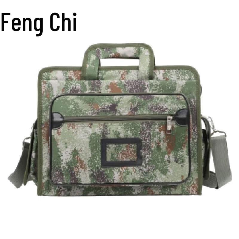 Jungle Camouflage Tactical Briefcase Shoulder Bag