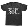Summer Its Fine Im Fine DND Streetwear Dungeon Dragon T Shirt Tops Tees Dnd Dragon Dice Rpg TShirt Men Clothing Hombre