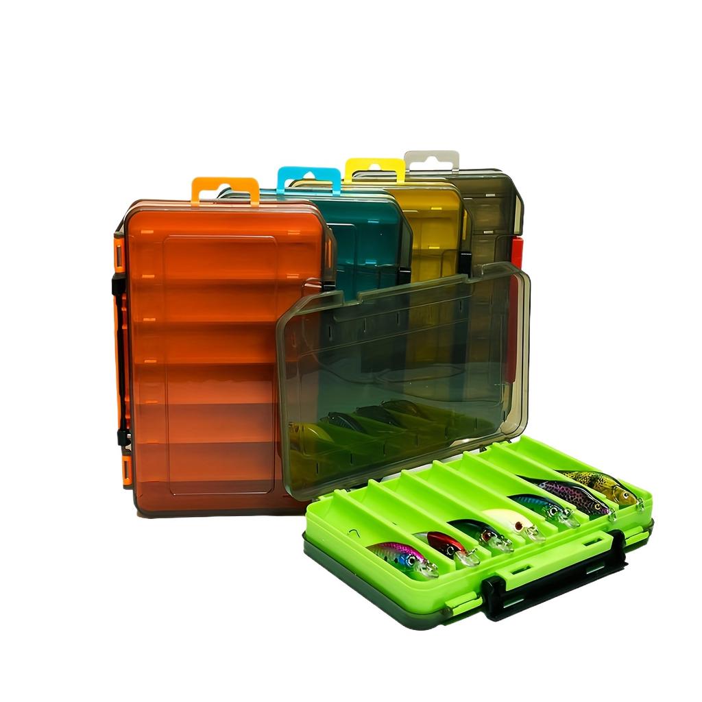 FTK1pc Double-sided Fishing Gear Box, 1 Bait Storage Box, Fishing Tool Accessories