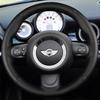 For Mini POADSTER PACEMAN COUPE R56 R57 Hand-stitched Black  Leather Non-slip Car Steering Wheel Cover