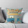Vintage Touring Caravan Adventure Throw Cushions & Pillows Without Core
