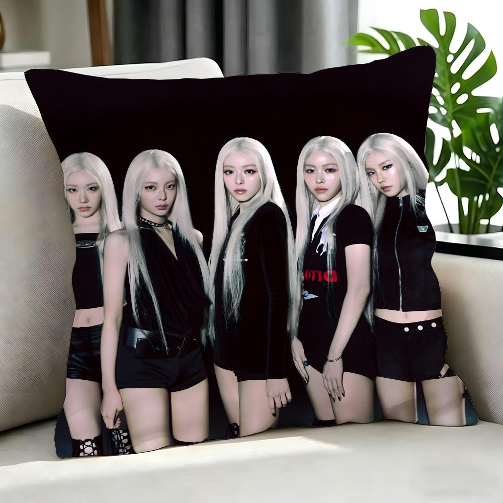 group ITZY Cushion Cover Cushion Cover Set Pcs x x x Pillowcase Decorative Sofa Home Decor