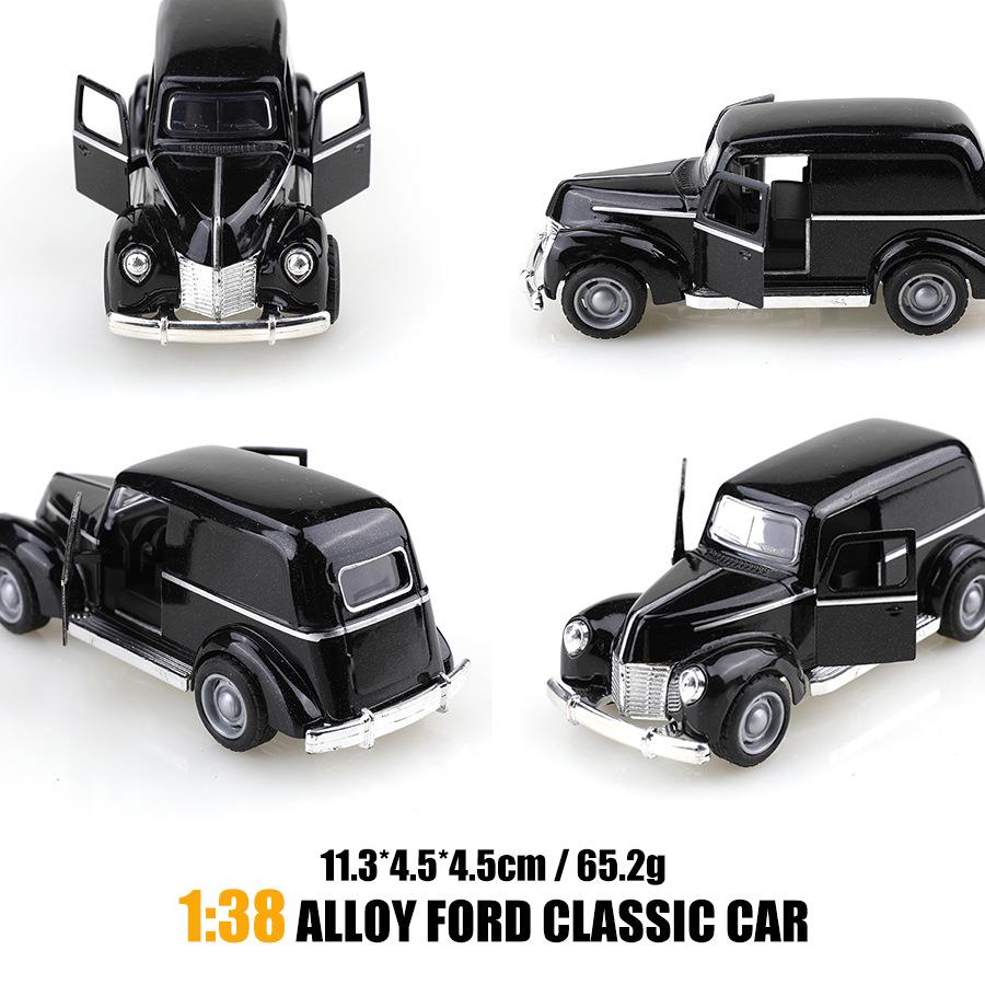 Norson 1:38 Classic Retro Vintage Pickup Truck Alloy Toy Car for Children