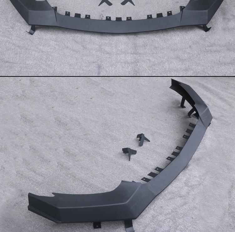 15-17 Ford Mustang RTR Front Lip Spoiler Kit - Small Body Kit Chin Shovel for Front Bumper