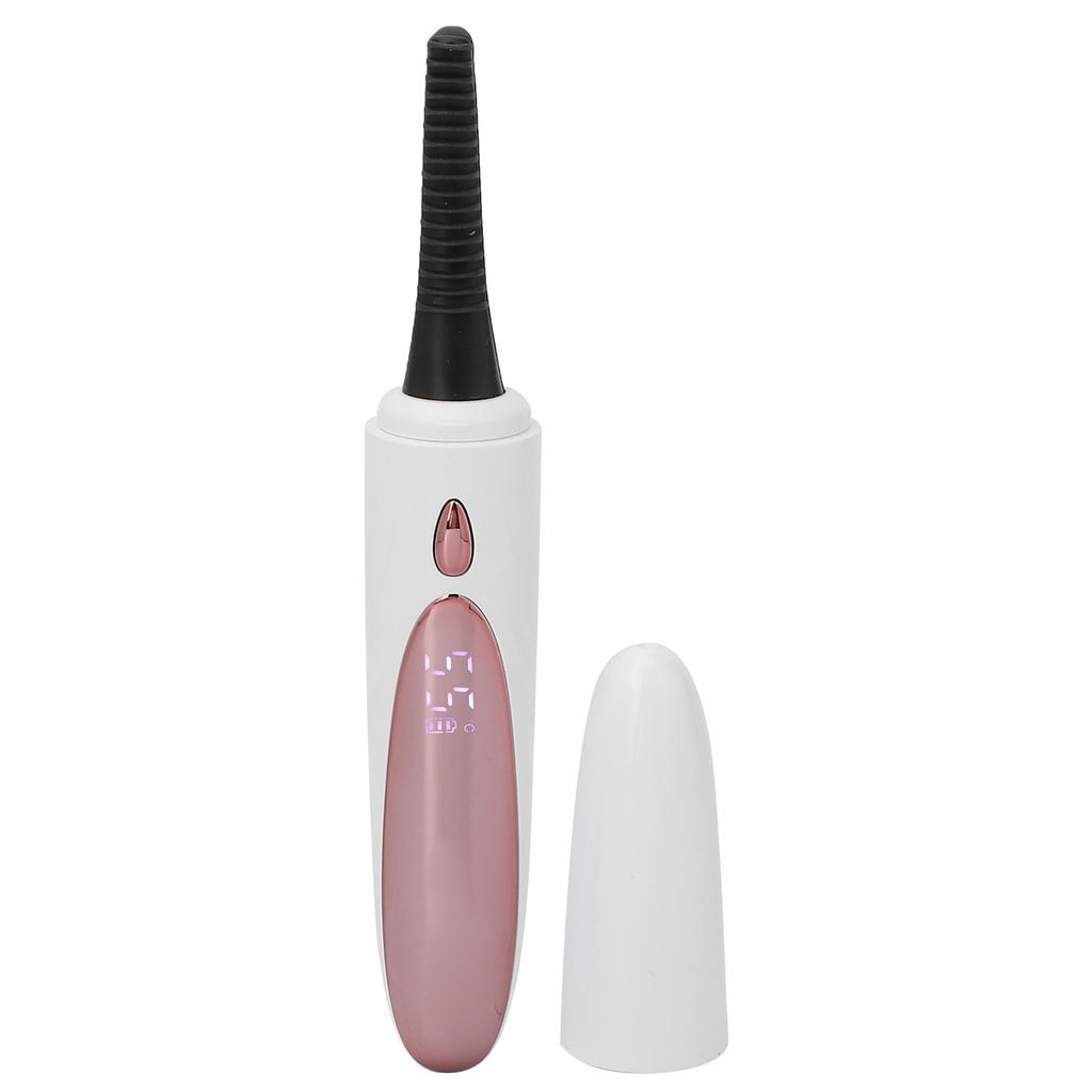 Heated Eyelash    Re able Silicone Brush Head Portable Electric Eyelash    for Women