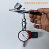 Qiilu 1/4" Regulator, Pressure Reducing Valve, Air Adjustment Valve, HVLP Diaphragm Control for Spray Guns