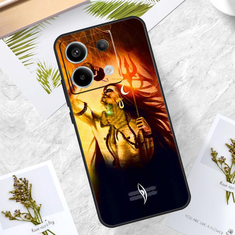 Lord Shiva Hindu God Buddha Case For Redmi Note 13 Pro Plus 12 11 10 9 Pro 9S 10S 11S 12S 10A 9C 10C 12C 13C Back Cover