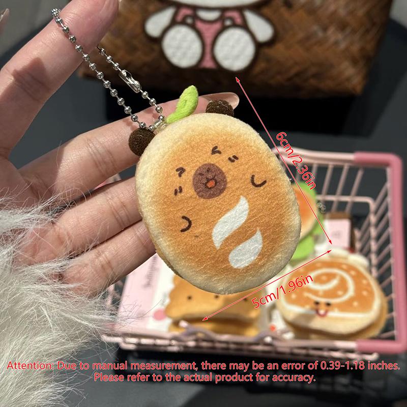 Creative Food Pendant Keychain For Girls Bag Ornamentcar Key Chainchildren Gifts
