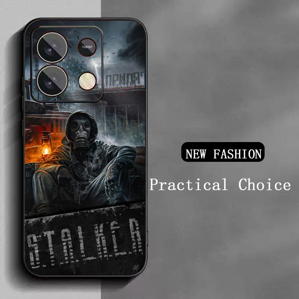 Game Stalker 2 hot pattern design Phone Case For Redmi Note 14 13 12 11 Pro Plus S 5G 14C A3 Soft Black Phone Cover