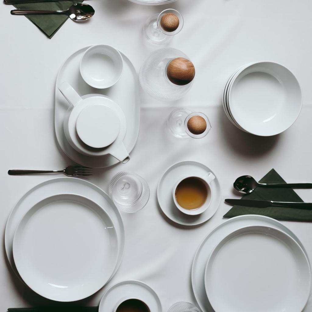 Porcelain Bowl , Elegant, Dishwasher Safe, DUKA