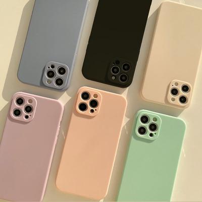 Einfarbiges 16 Apple 14Pro Max Imitation Original Flüssigsilikon iPhone15 Handyhülle X Geeignet für 11 Weich 13