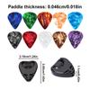 10 PEZZI Plettri per Chitarra Plectrum Mediator Celluloide Elettrica Liscia Plettri per Chitarra Basso Acustica Elettrica Accessori per Chitarra