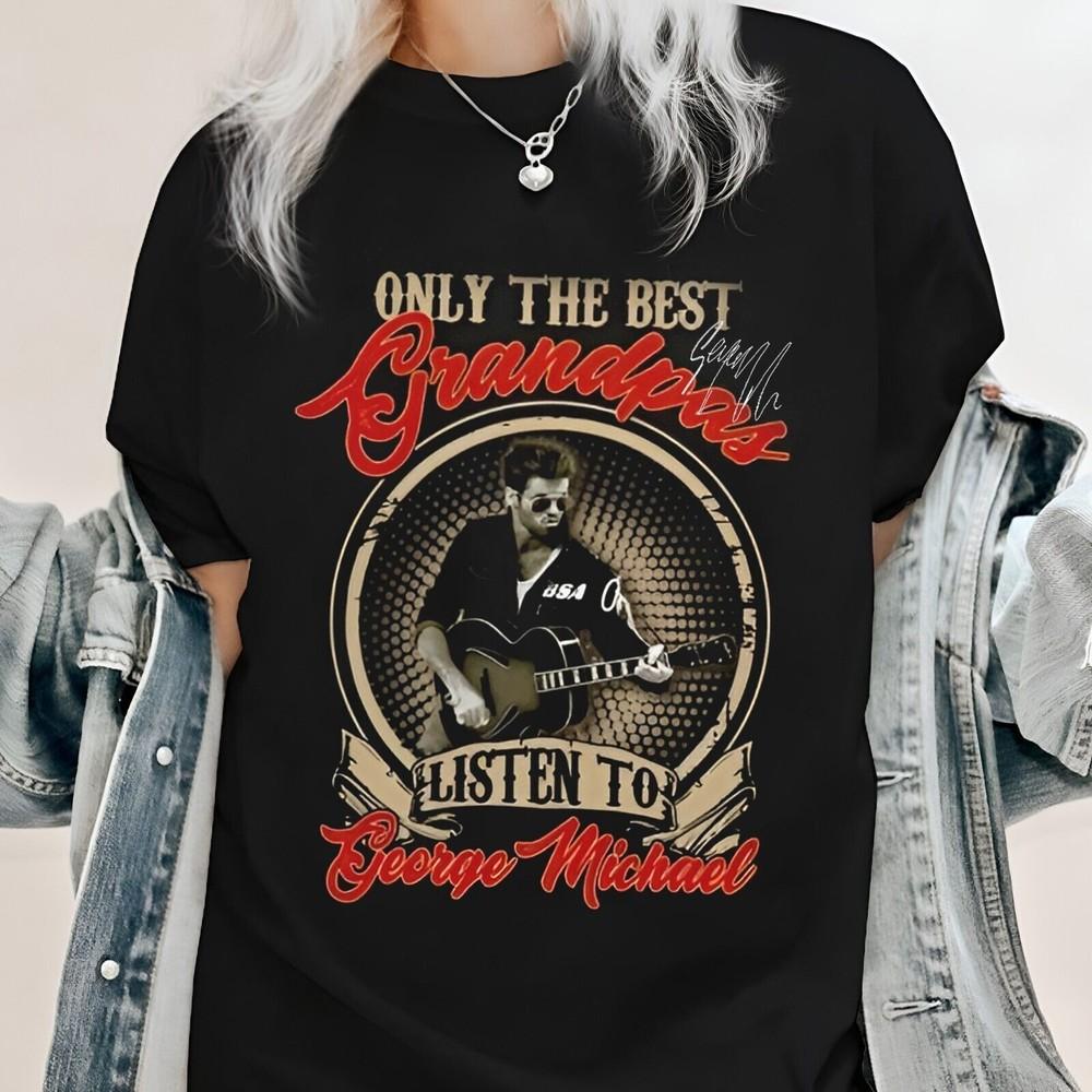 New George Michael Shirt Vtg Men All T-Shirt Unisex T-Shirt XXXL