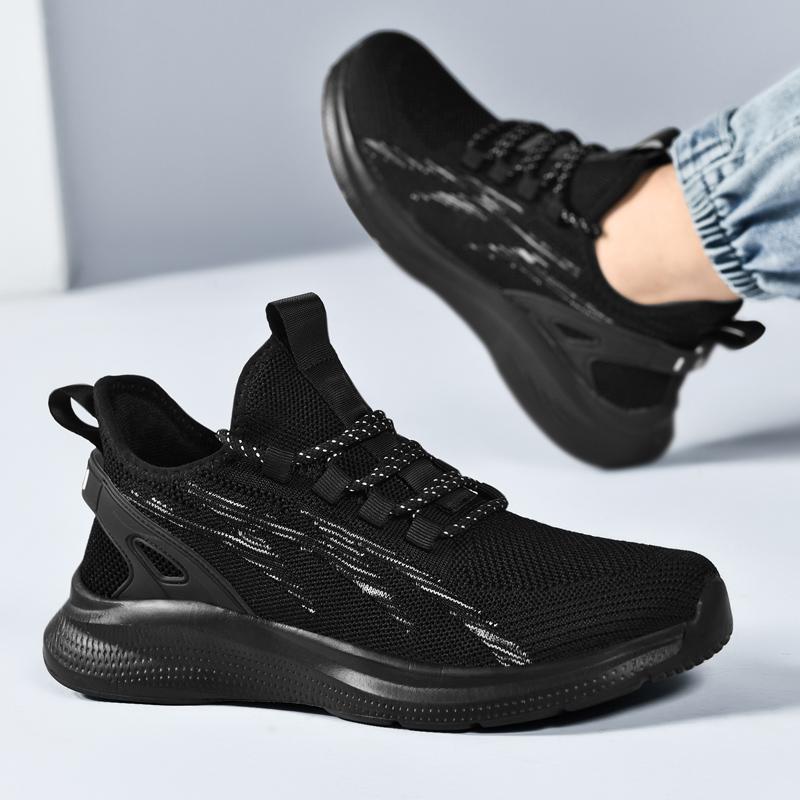 Men's Shoe Platform Lightweight Tennis Sneakers Summer Outdoor Running Mesh Breathable Travel Versatile Casual Shoes Size 45
