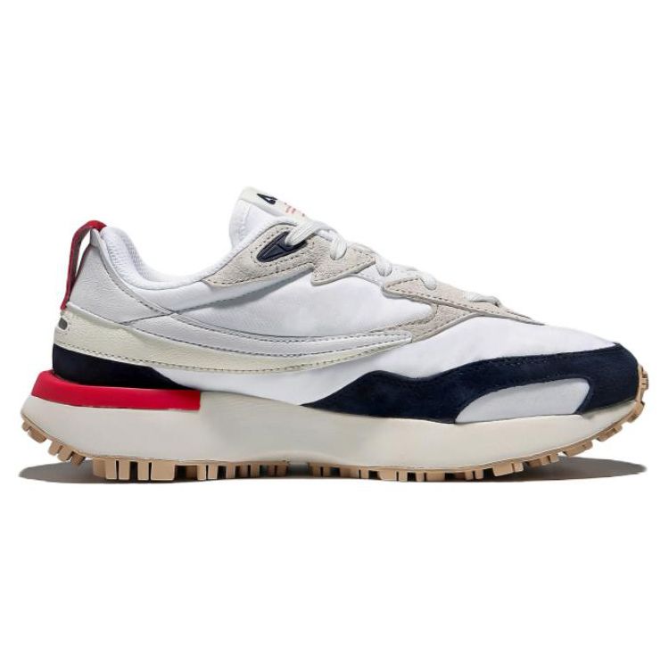 FILA Zagato Comfortable Low-Top Lifestyle Sneakers Unisex sneakers White Blue Red 1RM02218E_077