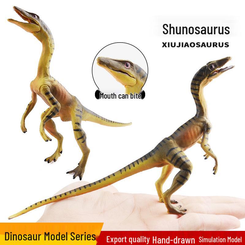 Children's Post-Jurassic Dinosaur Imitation Toy Set: Beautiful, True, Fine Jaw Dragon Models