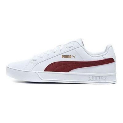 Smash Vulc Casual Low-Top Sneakers Unisex Sneakers White Red 359622-22