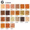 250g/500g Macaron Perler Beads - 221 Color Options, 2.6mm Fusion Beads for Crafting