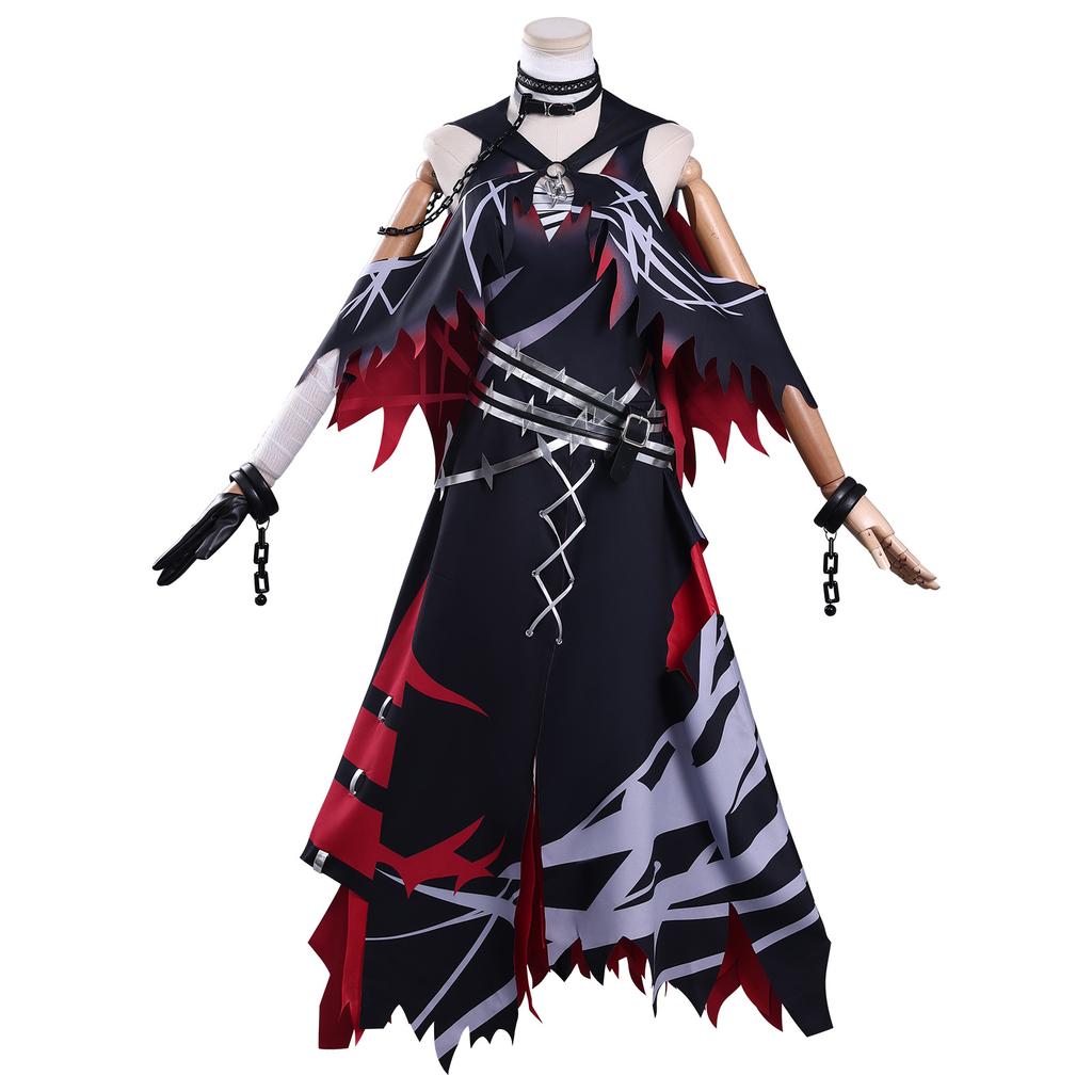 Magic Girl Witch Trial Cos Costume Bad Girl Wisteria Arisa Cosplay Game Anime Costume