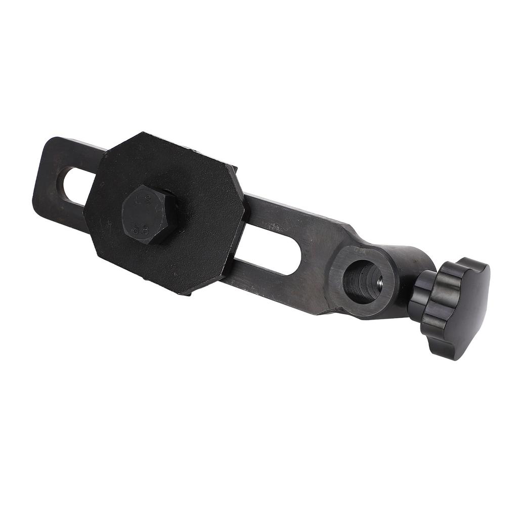20mm Lathe Tool Holder Base Alloy Steel Black Coated Lathe Tool Rest Base for 45 Inch Post