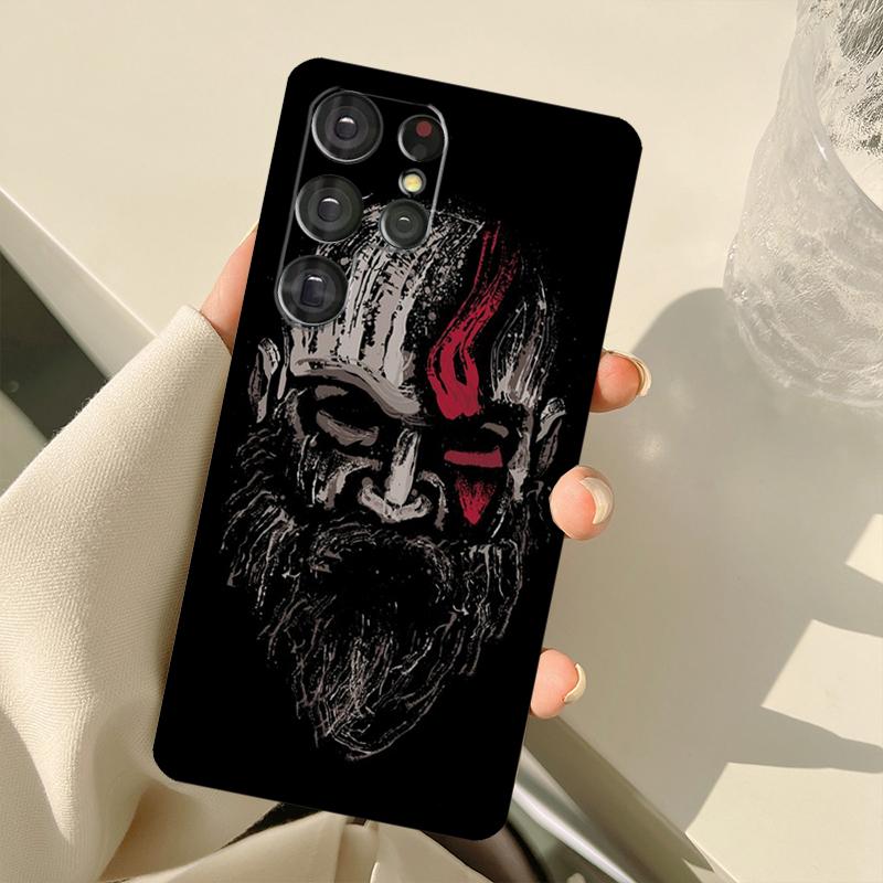 God of War Hülle Für Samsung Galaxy S25 S24 S23 S22 S21 S20 Ultra S9 S10 Plus S21 FE S25 FE Rückabdeckung