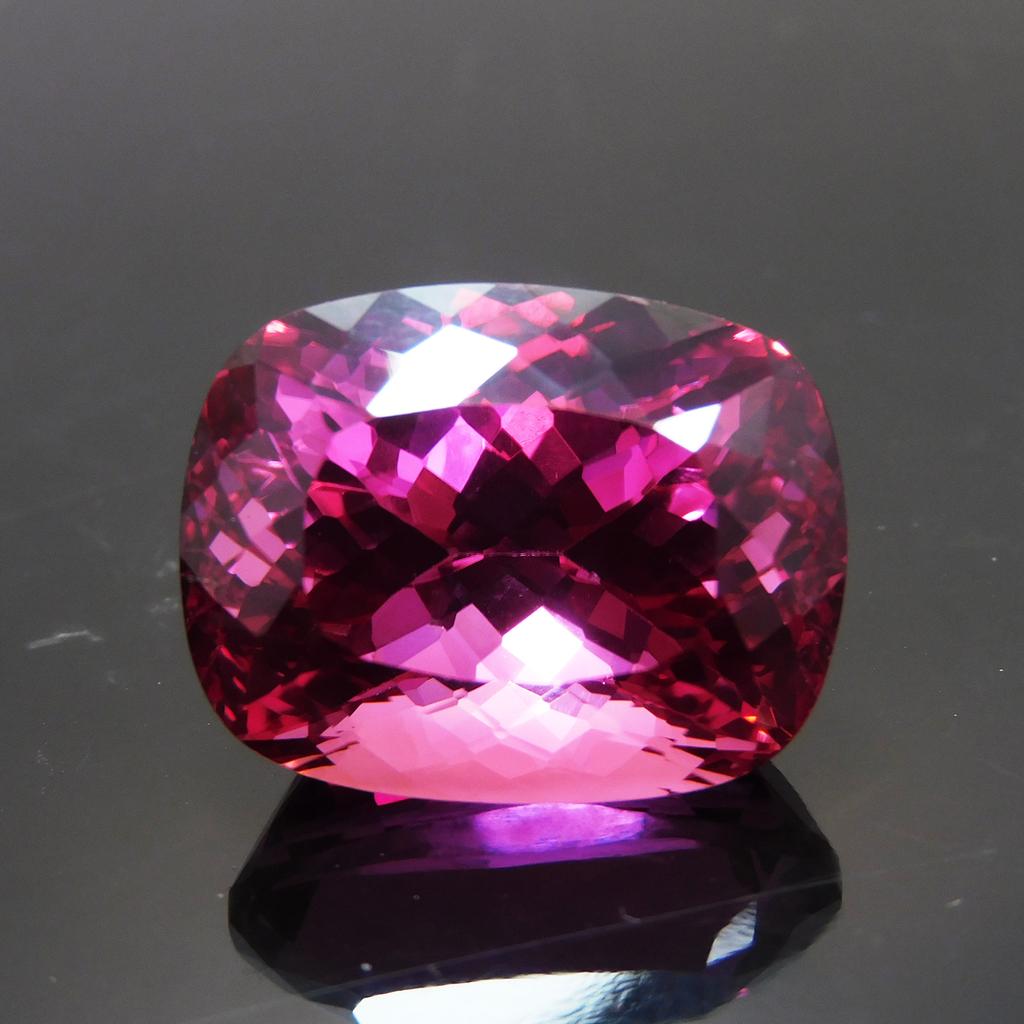 Pink Top Quality Sapphire 37.5Ct Natural Cushion Cut CERTIFIED Gemstones