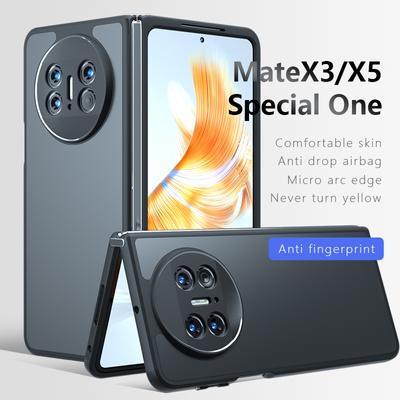 Huawei Mate X5 X3 matt ujjlenyomat-gátlóhoz, átlátszó ütésálló TPU tok, leesésgátló, nem sárguló hátlap védő héj