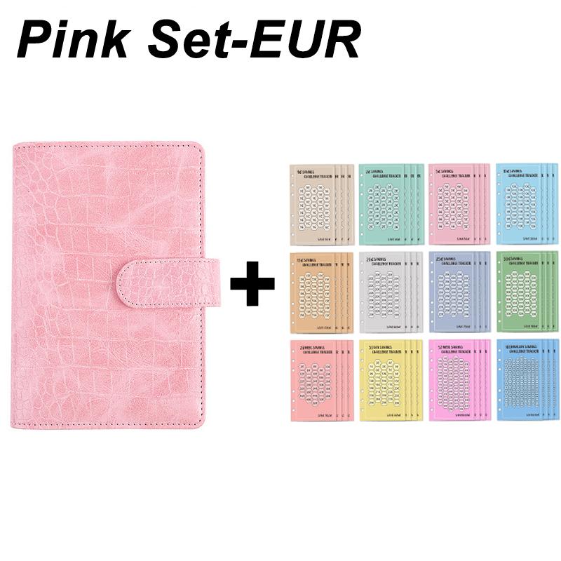 A6 100 Zarf Eave Para, 52 Hafta Tasarruf Mücadelesi, 30 Gün Tasarruf, Euro USD Nakit Zarflar Bütçe Planlayıcı Tasarruf Etmek Kolay