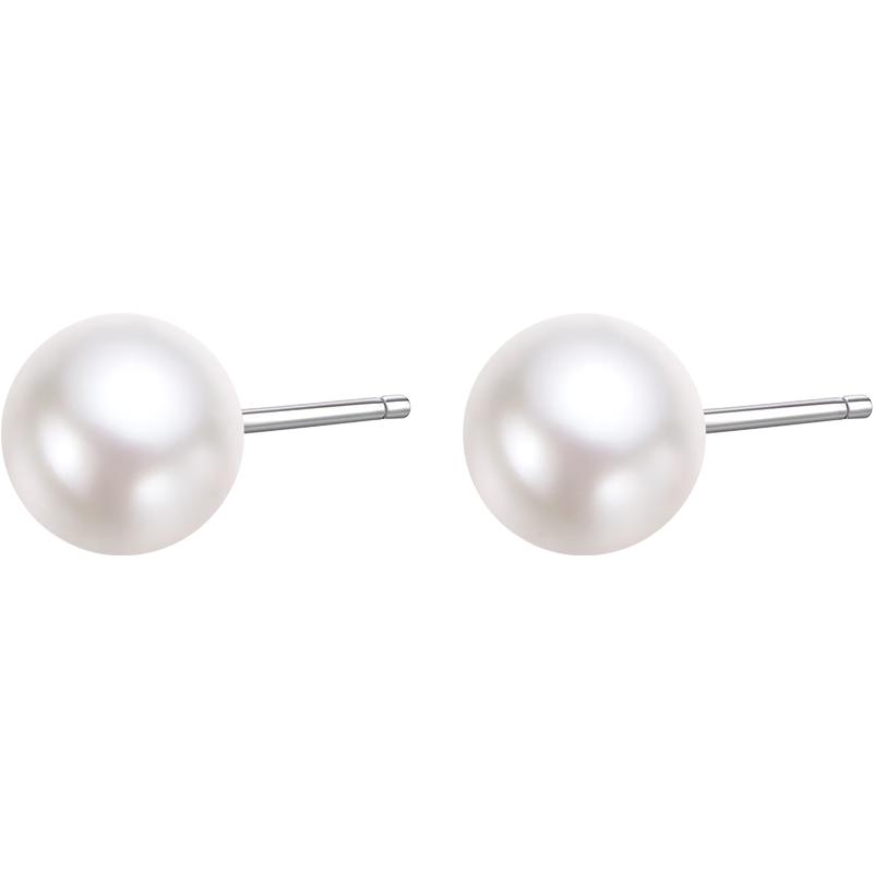 Lukfook Jewellery Ag925 Freshwater Pearl Stud Earrings