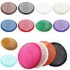 Women Sinamay Cocktail Hat Fascinator Round Base Millinery DIY Craft Accessory