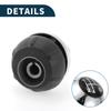 TUCKBOLD Manual Gear Shift Knob for Fiat 500C Ergonomic Design 5-Speed 2007-2015 (1pc)