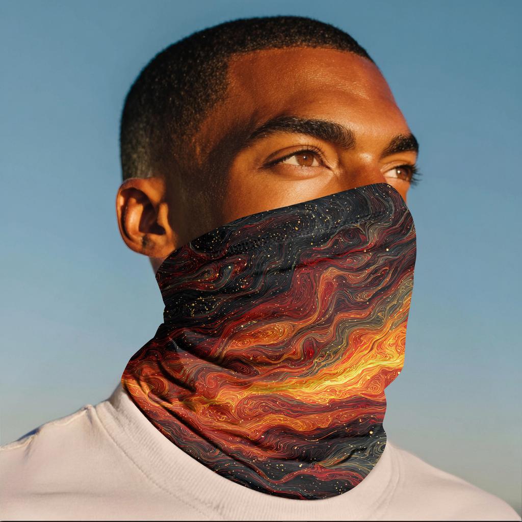 Outdoor Cycling Mask Fashion Printed Headscarf Neck Scarf