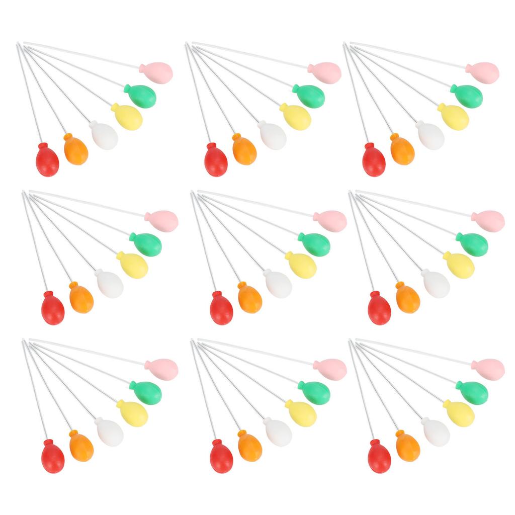 60 Stück Puppenhaus Bunte Ballons Dekoration Exquisite Miniatur Puppenhaus Zubehör Kugelform