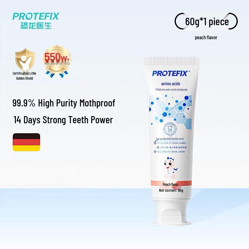 PROTEFIX 99.9% Amino Acid Anti-Cavity Kids Toothpaste (2-14 Years)
