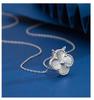 925 Sterling Silver Four-Leaf Clover Necklace - Super Flash Women's Fashion Clavicle Chain