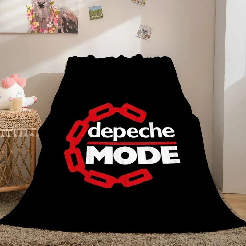 Sofadecken für den Winter A-Depeche A-Mode Maßgefertigte warme Kniebettdecken aus Fleece in King-Size, flauschig und weich, ideal für Camping und als Bettwäsche aus Mikrofaser