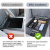 Jump Seat Front Center Console Organizer Ford F150 2015-2024 2025 Armrest Jump Seat Storage Box Tray Interior Car Accessories