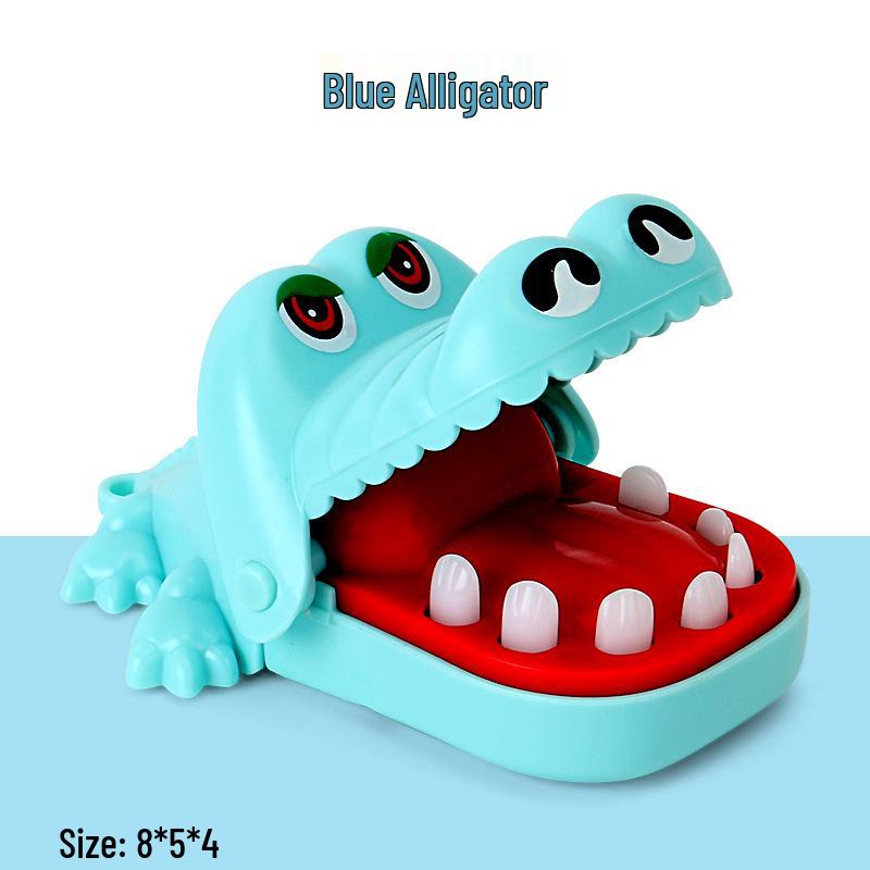 Crocodile Biting Finger Game - Fun Tooth Extraction Toy for Kids & Adults