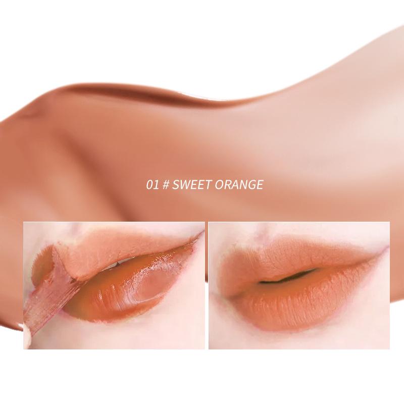 Magical Peel-off Lip Gloss Long-lasting Waterproof Lipstick It Forms A Film Quickly and Is Easy To Peel Off Without Pain Suitable for All Skin Types