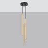 Pastel 3P Pendant Lamp, Gold Gloss