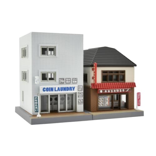 Building Collection Kenkore 107-3 Station Front Shop B3 Diorama Supplies