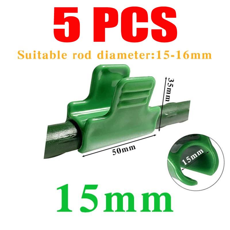 Gewächshausfolienklemmen, Gartenplane, Netz, Tunnel, Rohrklemme, Schuppenreihenabdeckung, Beschattung, Rahmenunterstützung, Pflanzwerkzeuge