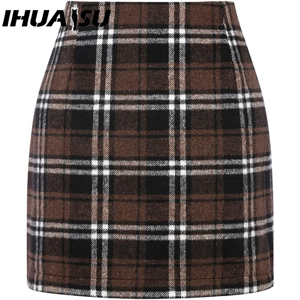 IHUASU Women's Fashion Casual Summer Spring Skirt