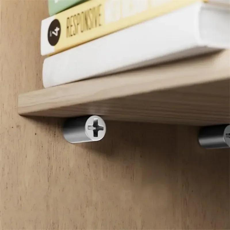 120pcs Self-Tapping Screws Cabinet Laminate Shelf Support Pegs with Non-Slip Sleeve Shelves Kitchen Glass Furniture Closet Shelf Pins