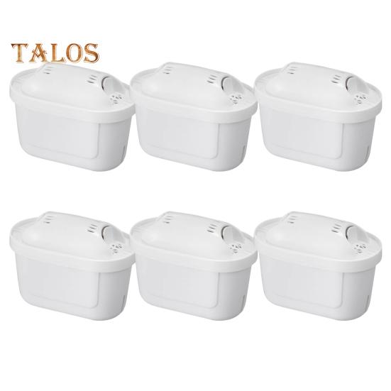 

1/2/3/6 шт. картриджей для фильтров для воды, экологически чистые, простые в использовании, без бисфенола А, активированный уголь, ионные фильтры для воды, запасные части 6pcs